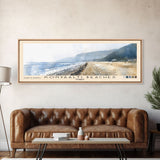 Konyaaltı Beaches, Turkey Watercolor Beach Print, Vacation Gift, Turkey Wall Art, Beach Painting, Beach Decor, Beach Painting