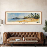 Nilaveli, Sri Lanka Watercolor Beach Print, Vacation Gift, Sri Lanka Wall Art, Beach Painting, Beach Decor, Beach Painting