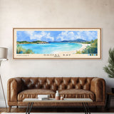 Shoal Bay, Anguila Watercolor Beach Print, Vacation Gift, Anguila Wall Art, Beach Painting, Beach Decor, Beach Painting