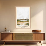 Tiwi Islands, Australia Watercolor Beach Print, Vacation Gift, Australia Wall Art, Beach Painting, Beach Decor, Beach Painting