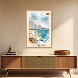 Beautiful Aachen Germany Cityscape Art Print, Framed Canvas Print, Perfect for Living Room Decor, European Wall Art