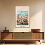 Galati, Romania Travel Poster Art, Framed Canvas Print for Living Room or Bedroom, Scenic Wall Art, Perfect Home Decoration