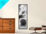 Tumbleweed Desert,Canvas Print, Rustic Southwest Wall Art, Moody Landscape Art, Extra Wide Art, Above Sofa Art, Farmhouse Decor
