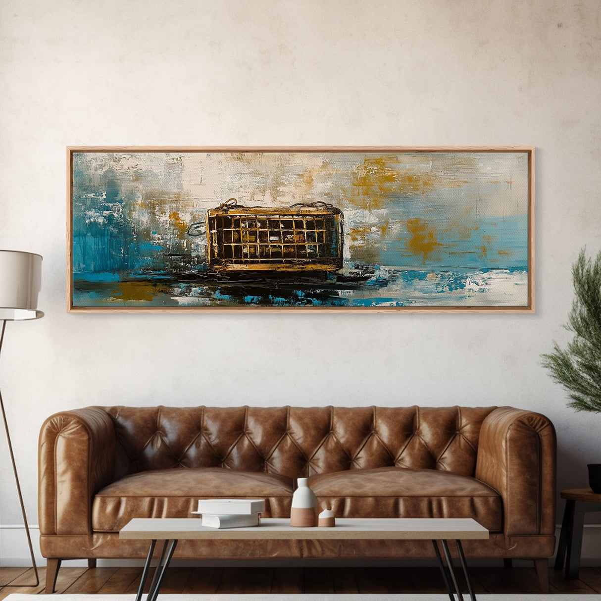 Antique Lantern, rustic wall art, farmhouse art, moody art, wabi sabi art, extra wide art, framed canvas print, living room decor