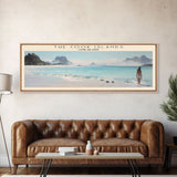 The Cook Islands Travel Print Wall Art, Travel Poster Print, Retro Style COUNTRY Home Decor, Wall Hanging, Travel Gift Idea, Unique Metal Art