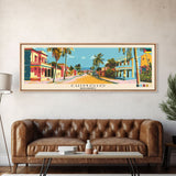 Chimoio, Mozambique Panoramic Canvas Print, Chimoio, Mozambique Painting, Mozambique Art, Chimoio Travel Poster, Travel Art, Guest Room Painting