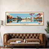 Kanata, Canada Panoramic Canvas Print, Kanata, Canada Painting, Canada Art, Kanata Travel Poster, Travel Art, Guest Room Painting
