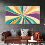 MCM Mid Century Modern Abstract Wall Art Canvas Print, Wall Decor, Wall Art, Modern Retro Canvas Print, Geometric Wall Art