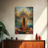 Zen Art, Yoga Studio Decor, Framed Canvas Print, Yoga Wall Art, Zen Wall Art, Meditation Wall Art, Living Room Decor, Relaxing Decor