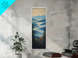 Moroccan Archway Painting Framed Canvas Print Exotic Desert Inspired Art, Moroccan Wall Art, Southwest Wall Art, Living Room Decor, Unique Travel Gift