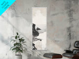 Tranquil Coastal Rocks Canvas Print Nautical Wall Art Minimalist Art Seascape Art Bedroom or Living Room Rustic Coastal Decor Piece