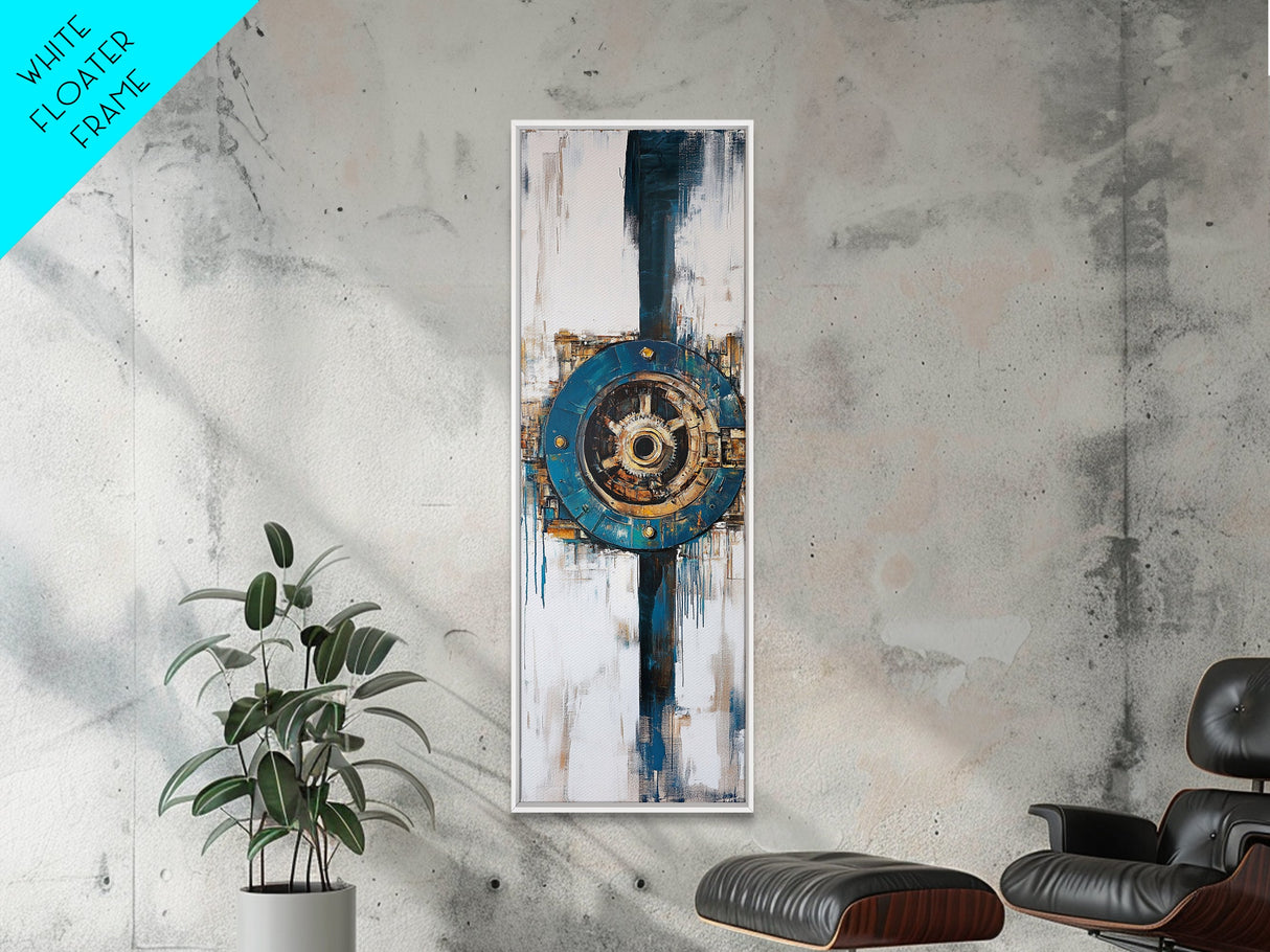 Ocean, Coastal Decor, Canvas Print, oyster painting, nautical decor, coastal wall art, farmhouse art, rustic wall art, above sofa art, gift idea