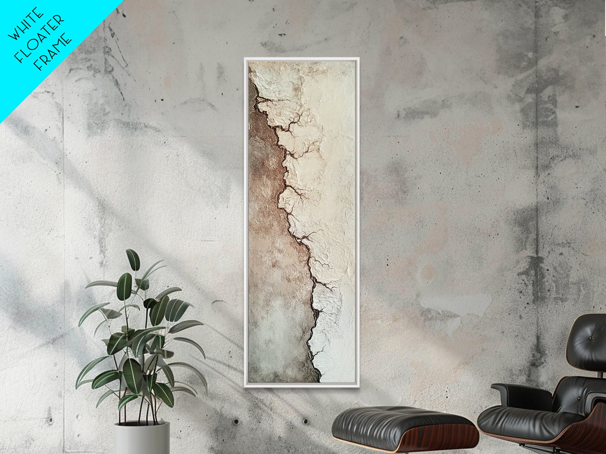 Textured abstract, wabi sabi wall art, minimalist art, geometric wall art, extra wide art, framed canvas print, sage green wall art