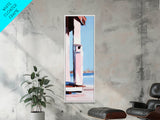 Porch Pillar Art, Rustic Farmhouse, Architectural Aesthetic, Neutral Home Decor, Country Living, Warm Tones, Canvas Print