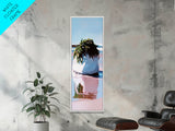 Coastal Rock, Ocean Wall Art, Minimalist Seascape, Framed Canvas Print, Abstract Beach, Contemporary Painting, Living Room Wall Art