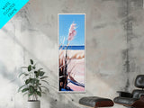 Pampas Grass, Beach Aesthetic, Coastal Decor, Canvas Print, Minimalist Art, Neutral Wall Art, Bedroom Wall Art, Boho Home Decor
