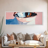 Kitchen Bowl, Modern Food Art, Culinary Aesthetic, Pastel Minimalist Decor, Chef’s Dream Kitchen, Unique Gift Idea, Framed Canvas Print