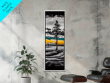 Eagle, Lone Tree, Framed Canvas Print, Wilderness Wall Art, Nature Photography, Rustic Decor, Office Art, Wildlife Art, Cabin Decor