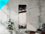 Abstract, Minimalist, Canvas Print, Black and White Wall Art, Contemporary Painting, Office Wall Decor, Monochrome Art, Living Room Art