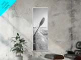 Kayak Adventure, Water Splash, Paddle Motion, Framed Canvas Print, Outdoor Man Cave Art, Action Wall Decor, Nautical Photography, Man Cave