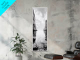 Peaceful Bay, Still Water, Coastal Reflections, Canvas Print, Zen Nature Wall Art, Tranquil Bathroom or Meditation Room Decor