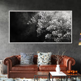 Botanical Texture, Nature Closeup Art, Modern Organic Aesthetic, Framed Canvas Print, Bedroom Wall Art, Neutral Boho Wall Decor