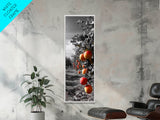 Orchard Harvest, Autumn Apples, Nature Photography, Framed Canvas Print, Kitchen Wall Art, Rustic Decor, Farmhouse Wall Accent