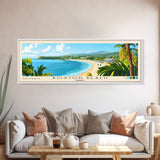 Boston Beach, Jamaica Panoramic Print, Vacation Gift, Jamaica Wall Art, Vacation Wall Art, Vacatation Memories, Beach Decor, Beach Or Lakehouse Art