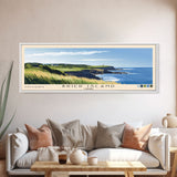Brier Island, Canada Panoramic Beach Print, Vacation Gift, Canada Wall Art, Beach Painting, Beach Decor, Beach Painting