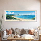 Byron Bay, Australia Panoramic Print, Vacation Gift, Australia Wall Art, Vacation Wall Art, Vacatation Memories, Beach Decor, Beach Or Lakehouse Art