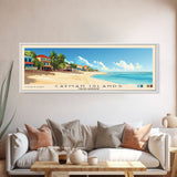 Cayman Islands, United Kingdom Panoramic Print, Vacation Gift, United Kingdom Wall Art, Vacation Wall Art, Vacatation Memories, Beach Decor, Beach Or Lakehouse Art