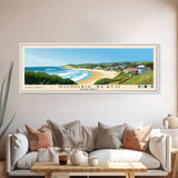 Gonubie Beach, South Africa Panoramic Print, Vacation Gift, South Africa Wall Art, Vacation Wall Art, Vacatation Memories, Beach Decor, Beach Or Lakehouse Art