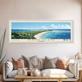 Heron Island, Australia Panoramic Print, Vacation Gift, Australia Wall Art, Beach Painting, Beach Decor, Beach Or Lakehouse Art