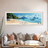 Ko Kut, Thailand Panoramic Print, Vacation Gift, Thailand Wall Art, Vacation Wall Art, Vacatation Memories, Beach Decor, Beach Or Lakehouse Art