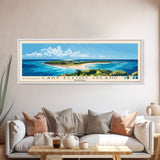 Lady Elliot Island, Australia Panoramic Print, Vacation Gift, Australia Wall Art, Vacation Wall Art, Vacatation Memories, Beach Decor, Beach Or Lakehouse Art