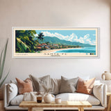Santa Fe, Philippines Panoramic Print, Vacation Gift, Philippines Wall Art, Vacation Wall Art, Vacatation Memories, Beach Decor, Beach Or Lakehouse Art