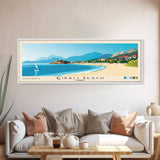Çıralı Beach, Turkey Panoramic Print, Vacation Gift, Turkey Wall Art, Beach Painting, Beach Decor, Beach Or Lakehouse Art