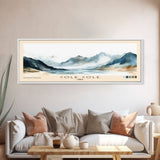 Cole Cole, Chile Watercolor Beach Print, Vacation Gift, Chile Wall Art, Beach Painting, Beach Decor, Beach Painting