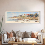 Jekyll Island, Georgia Watercolor Beach Print, Vacation Gift, Georgia Wall Art, Framed Canvas Print, Framed Beach Painting