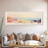 Playa de Bolonia, Spain Watercolor Beach Print, Vacation Gift, Spain Wall Art, Beach Painting, Beach Decor, Beach Painting