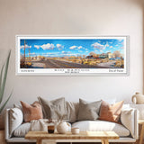 Rio Rancho New Mexico Panoramic Print, Elegant Framed Canvas Print, City Travel Poster, Home Decoration, Office Wall Art