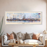 Athens Greece Travel Print Wall Art, Panoramic City Art, Travel Art, Wall Decor, Vacation Gift, Framed Canvas Print Or Metal Art