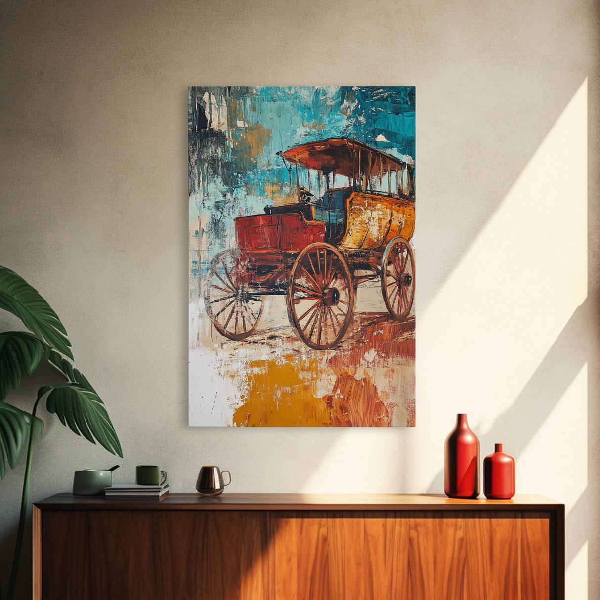 Stirrups Painting, Cowboy Aesthetic, Western Art, Rustic Decor, Framed Canvas Print, Farmhouse Wall Art, Moody Art, Boho Art, Gift Idea