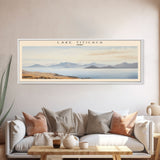 Lake Titicaca Travel Print Wall Art, Travel Poster Print, Retro Style COUNTRY Home Decor, Wall Hanging, Travel Gift Idea, Unique Metal Art