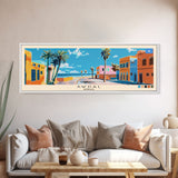 Awdal, Somalia Panoramic Canvas Print, Awdal, Somalia Painting, Somalia Art, Awdal Travel Poster, Travel Art, Housewarming Gift