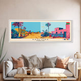 Banfora, Burkina Faso Panoramic Canvas Print, Banfora, Burkina Faso Painting, Burkina Faso Art, Banfora Travel Poster, Travel Art, Guest Room Painting