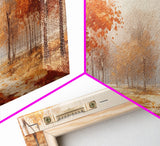 Seasonal Decor, Fall Centerpiece Landscape Painting Canvas Print, Autumn Decor, Fall Centerpiece, Fall Home Decor, Fall Farmhouse Wall Decor