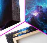 Stunning Nebula Canvas Wall Art Design, Poster Print Decor for Home & Office Decoration, CANVAS READY to Hang Scifi Wall Art