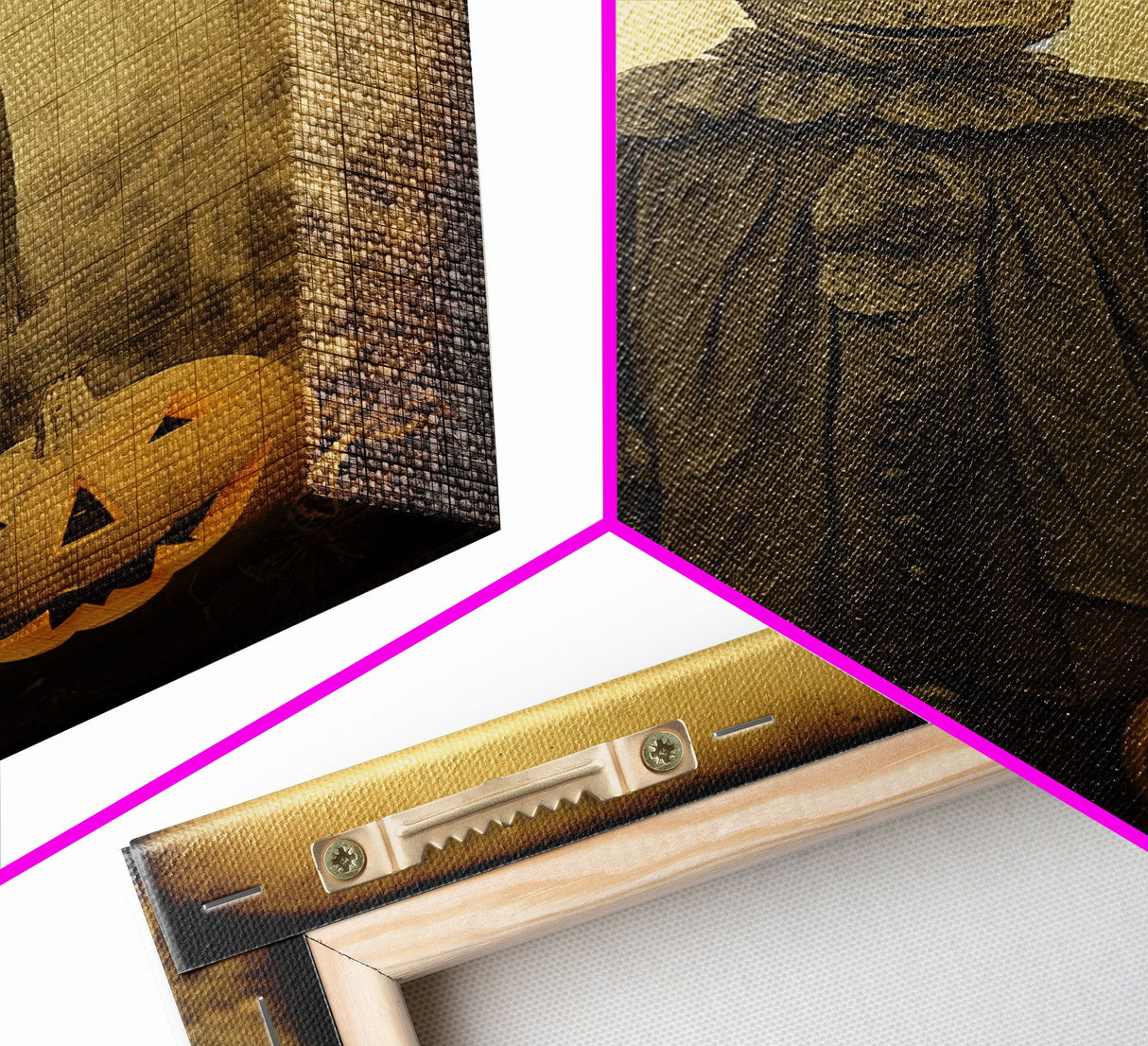Halloween Wall Decor, Gothic Wall Decor, Creepy Wall Art, Spooky Art Print, Canvas Print, Wall Art, Vertical Print, Home Decor, Wall Decor