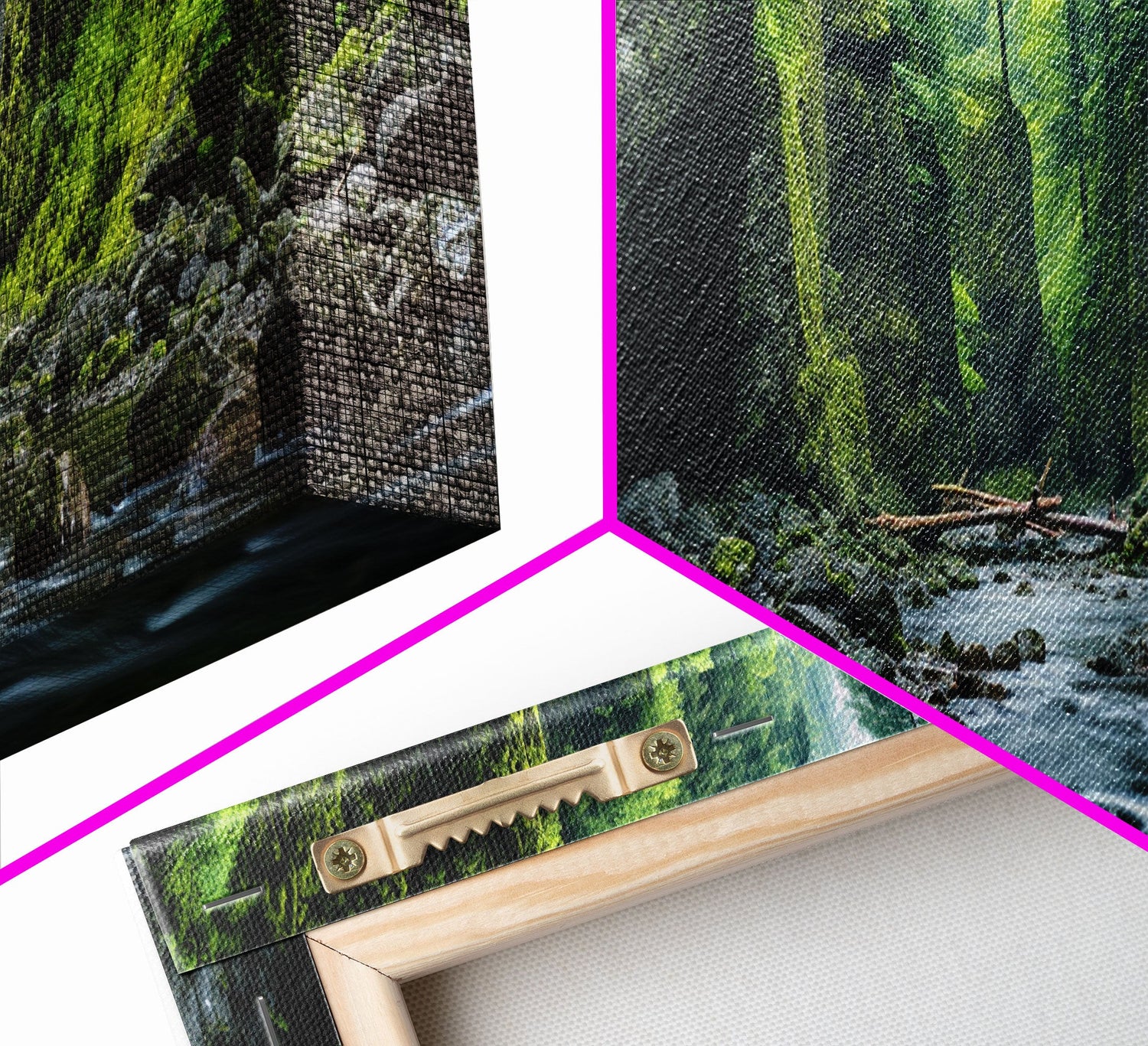 Panoramic Print of Oneonta Gorge Columbia River Extra Large Wall Art, Panoramic Wall Art, Panoramic Landscape Print, Landscape Photography